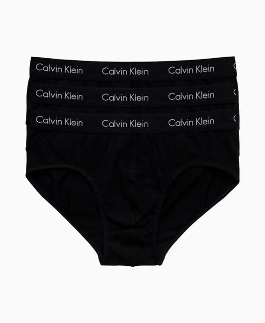 Kit 3 Cueca Preta Underwear Brief Clássica - Calvin Klein