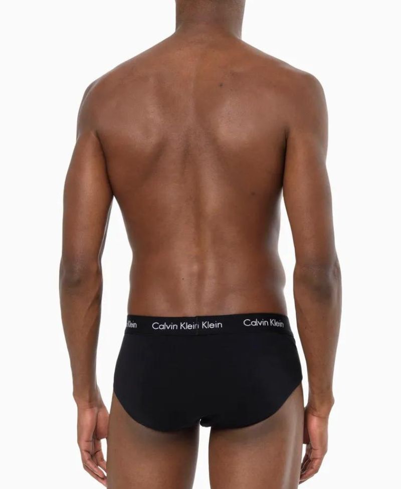 Kit 3 Cueca Preta Underwear Brief Clássica - Calvin Klein