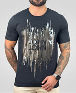 Camiseta Preta Masculina Morrison Regular Fit - John John