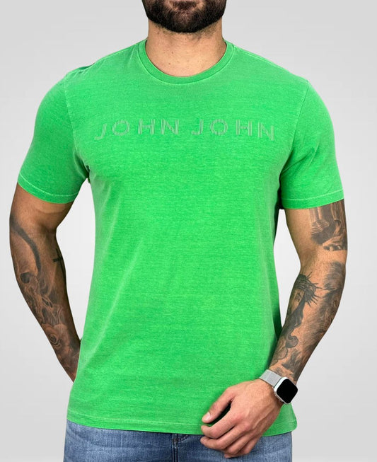 Camiseta Verde Masculina Rg Bernard - John John