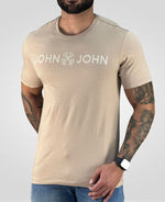 Camiseta Creme Masculina Regular Fit - John John