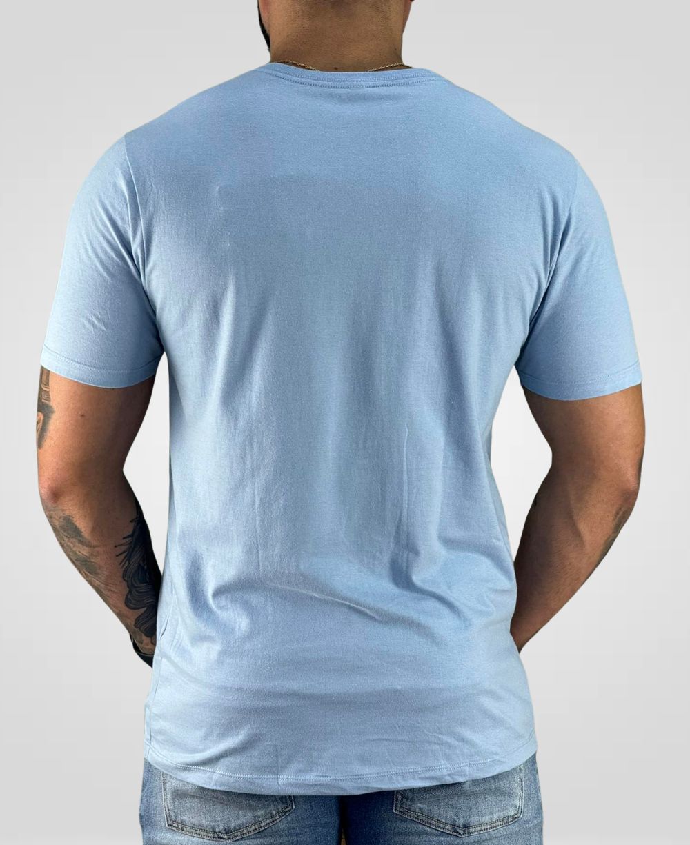 Camiseta Azul Bebe Masculina Regular Fit - John John