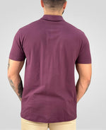 Camisa Polo Bordo Masculina Piquet - Aramis