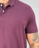 Camisa Polo Bordo Masculina Piquet - Aramis