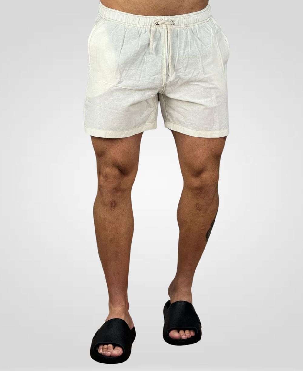 Shorts Praia Areia Masculina Lisa - Ideal Vest Rouparia