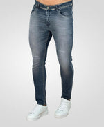 Calça Jeans Estonado Masculina Super Skinny - City Denim