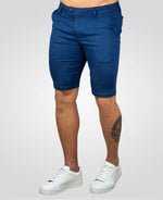 Bermuda Alfaiataria Azul Royal Masculina Lisa - Paladho´S Jeans Wear