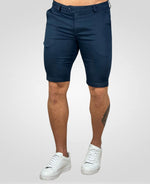 Bermuda Alfaiataria Azul Marinho Masculina Lisa - Paladho´S Jeans Wear