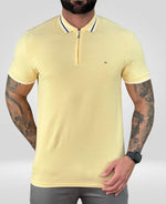 Camisa Polo Amarela Masculina Piquet New Classic - Aramis