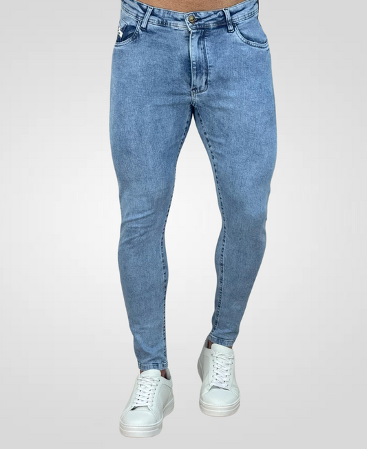 Calça Jeans Medio Masculina Skinny Rip - Jay Jones