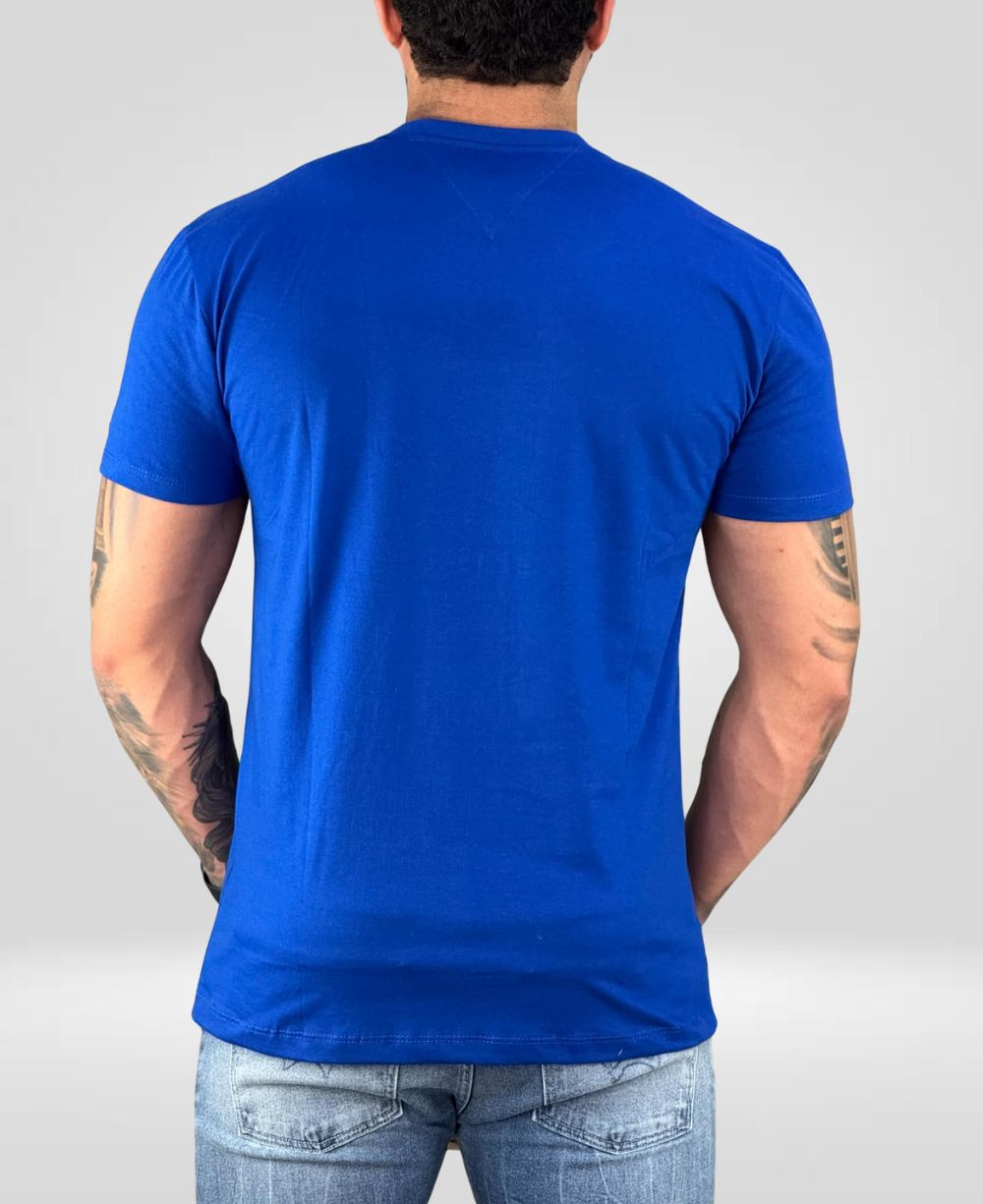 Camiseta Azul Royal Masculina Est. 1985 - Tommy Hilfiger