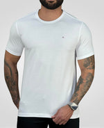 Camiseta Branca Masculina Malha Regular - Aramis