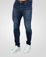 Calça Jeans Escuro Masculina Super Skinny - City Denim