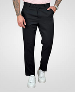 Calça Alfaiataria Preto Masculina Slim - Fusion