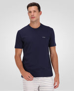 Camiseta Azul Marinho Masculina Logo Minimalista - Calvin Klein