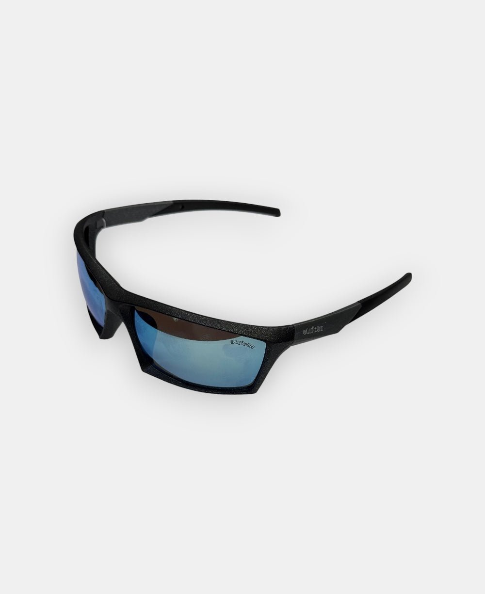 Óculos de Sol Chumbo Masculino Esportivo Lente Espelhada Azul - Olu'Olu Sunglass