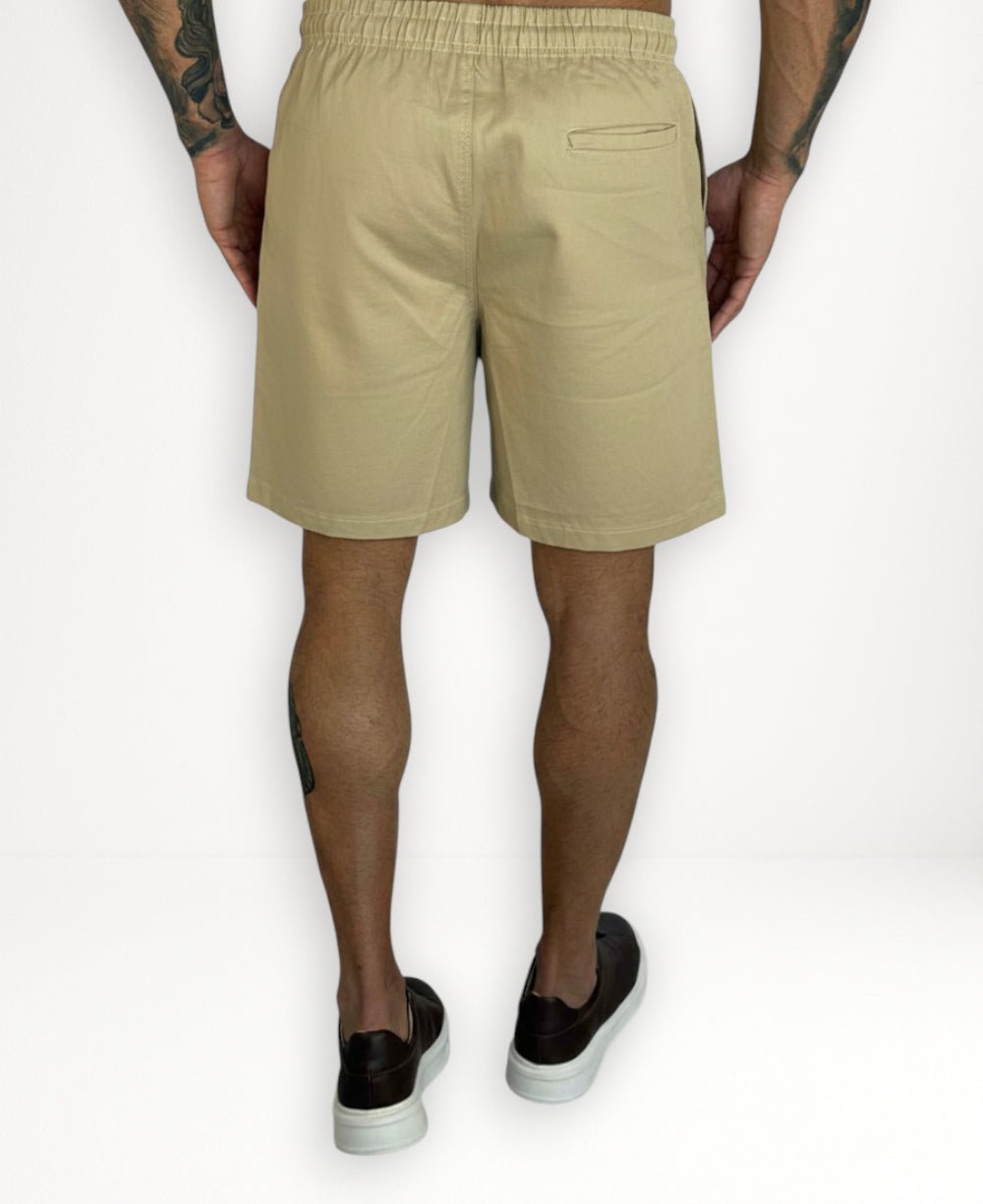 Shorts R L Bege Masculino- Polo
