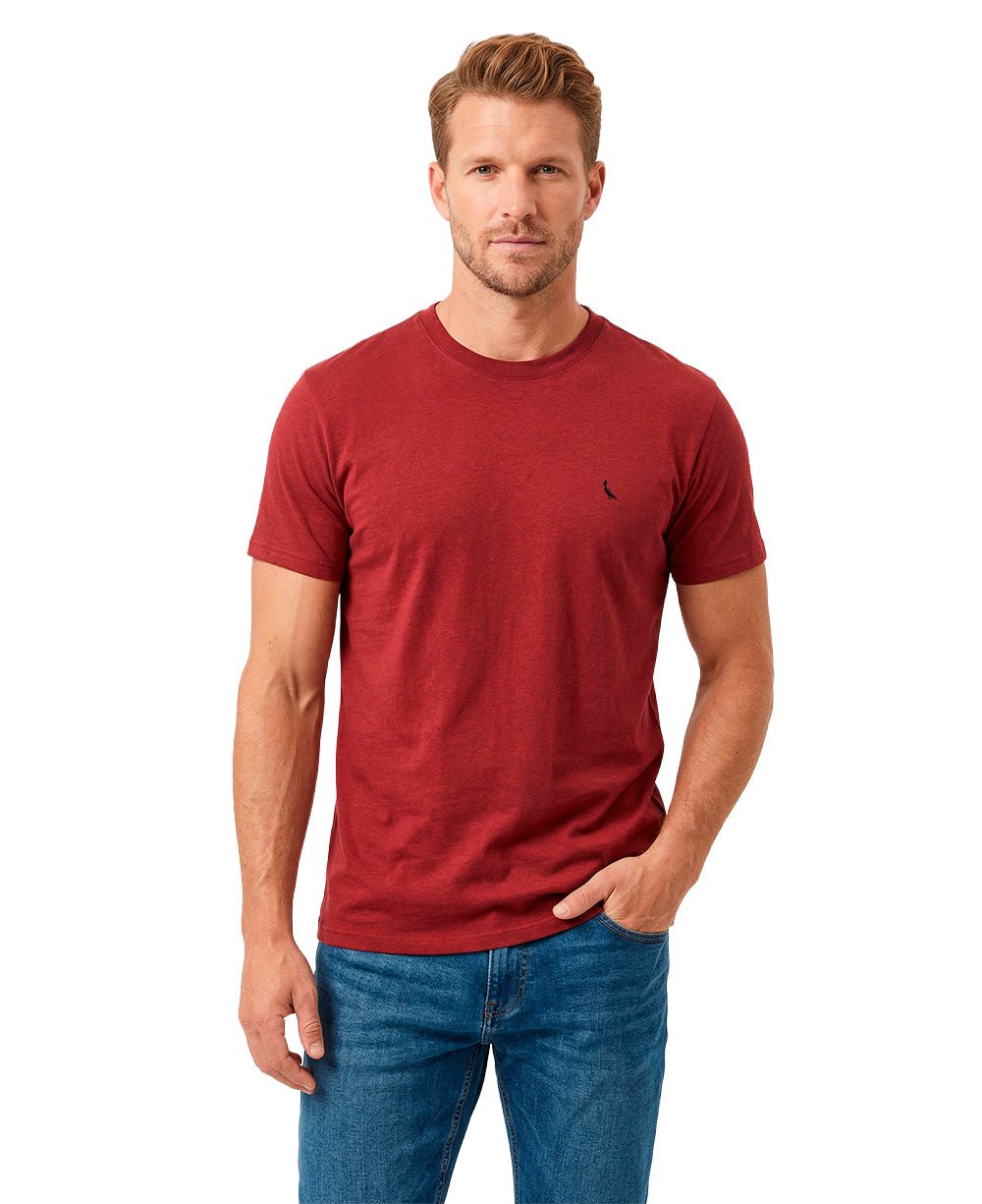 Camiseta Bordô Masculina Regular Fit - Reserva