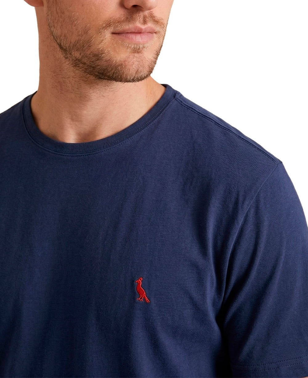 Camiseta Azul Marinho Masculina Regular Fit - Reserva