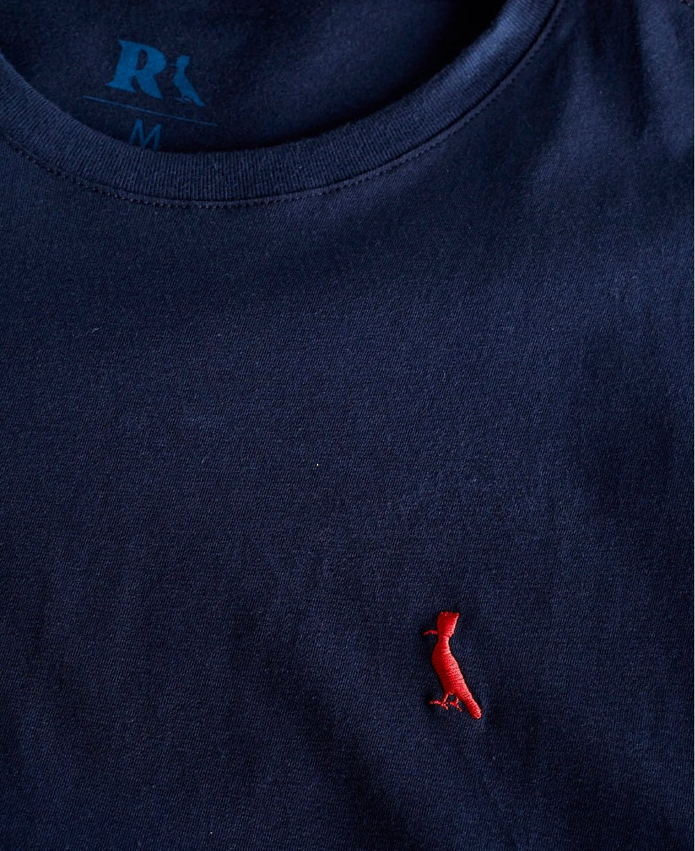 Camiseta Azul Marinho Masculina Regular Fit - Reserva