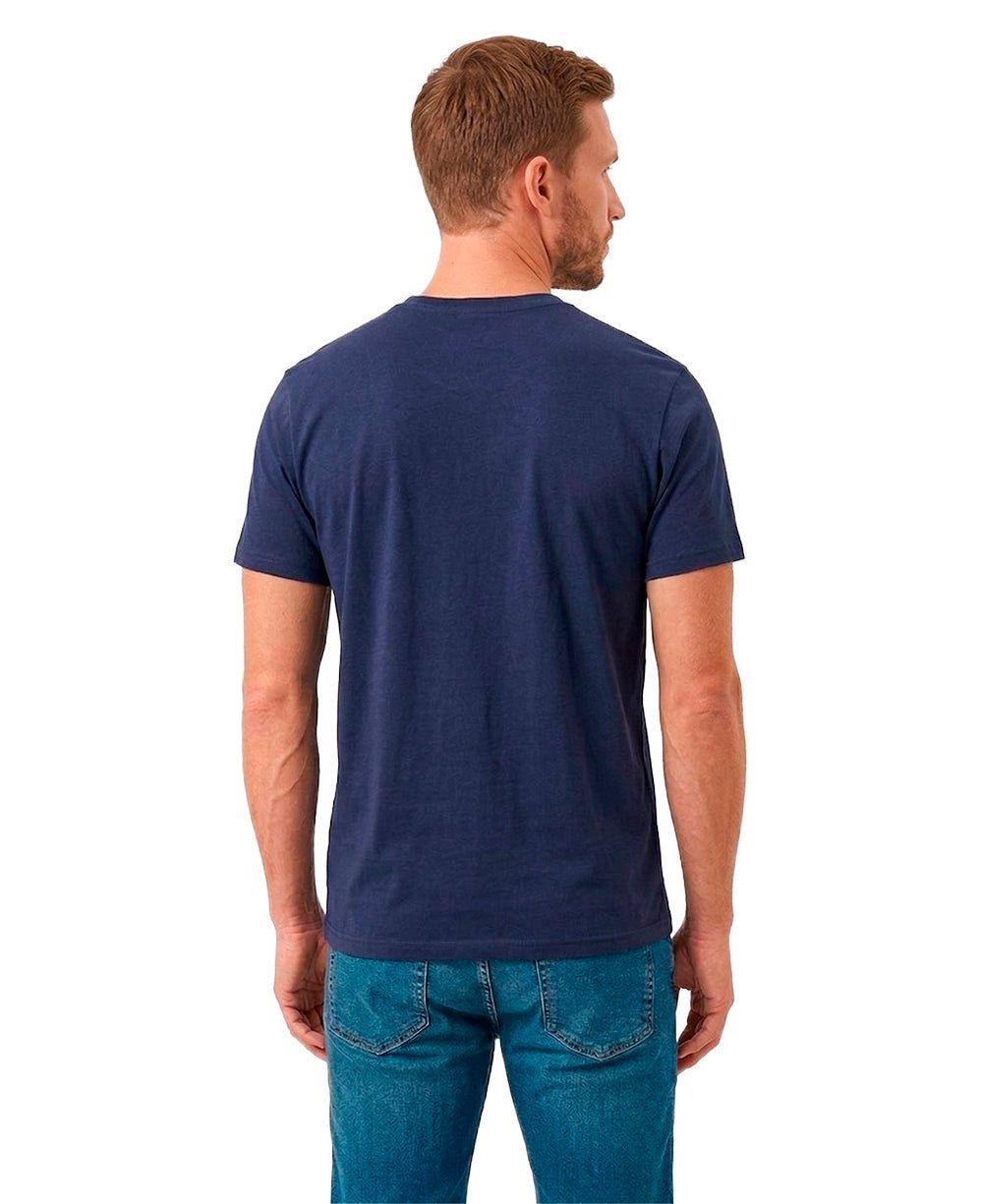 Camiseta Azul Marinho Masculina Regular Fit - Reserva