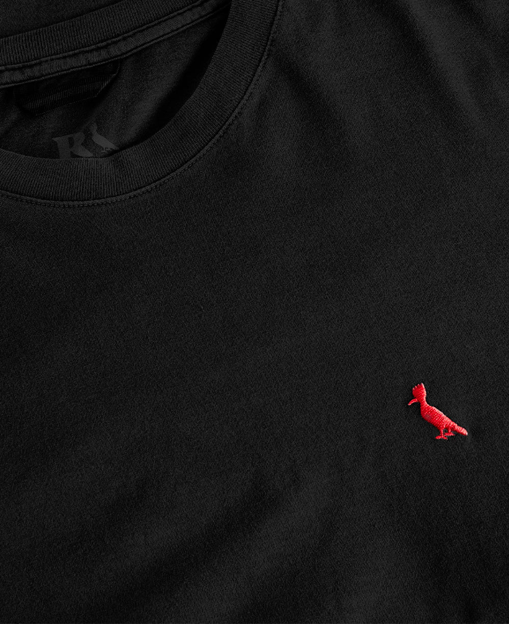 Camiseta Preta Básica Brasa Masculina – Reserva