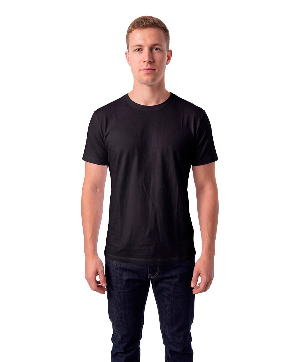 Camiseta Preta Algodão Peruano Premium - Reserva