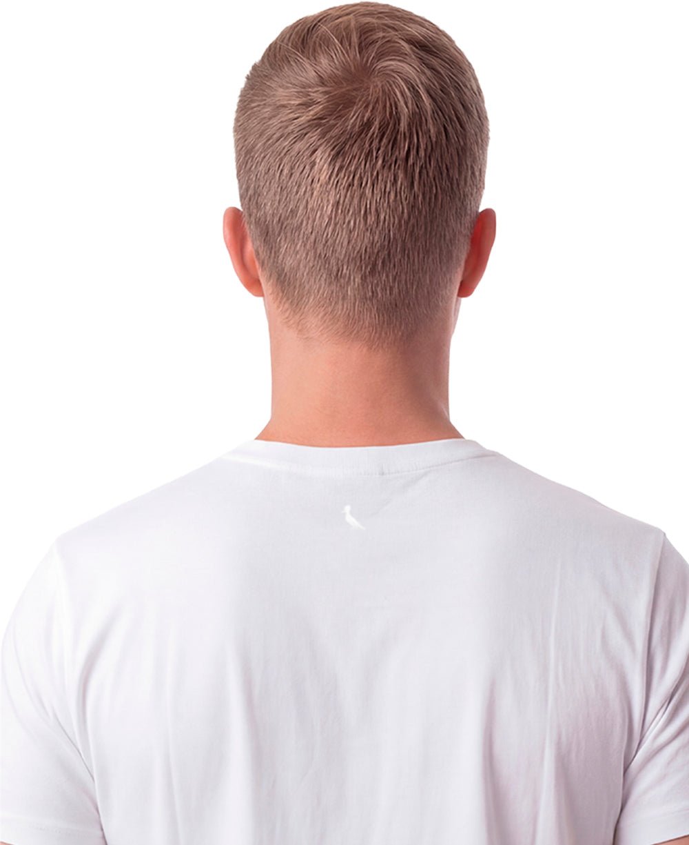 Camiseta Branca Algodão Peruano Premium - Reserva