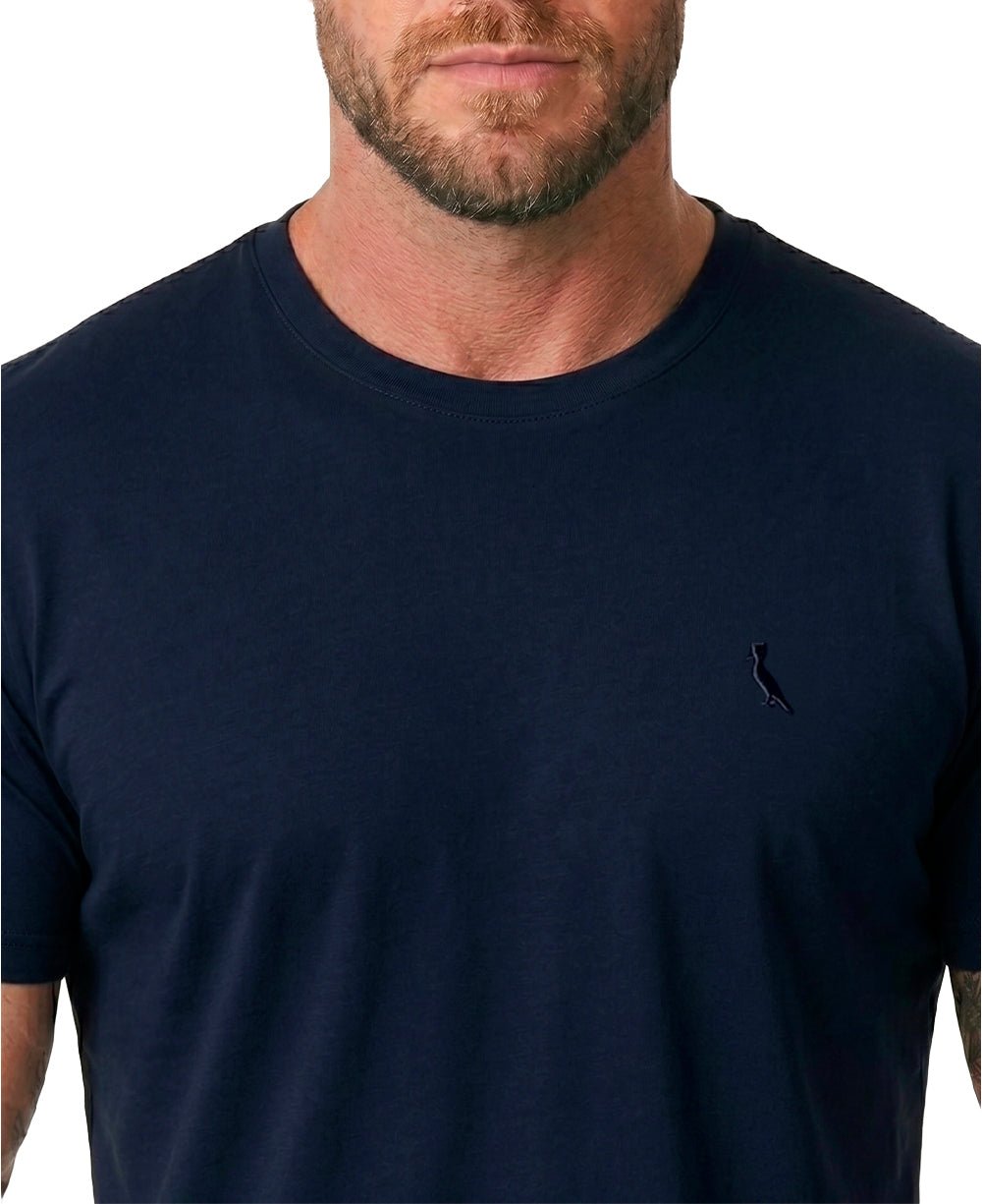 Camiseta Azul Marinho Masculina Careca CRZ - Reserva