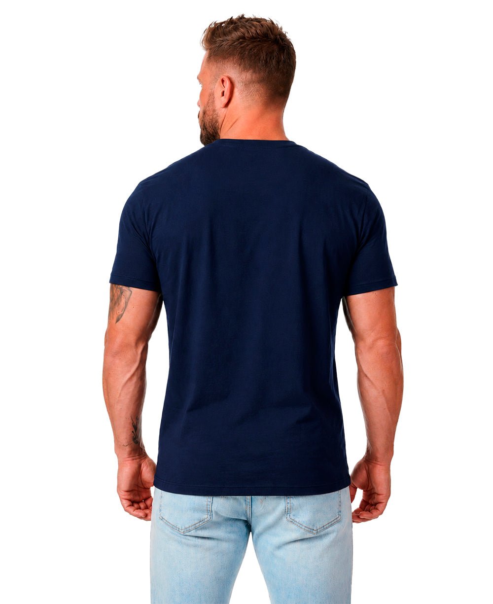 Camiseta Azul Marinho Masculina Careca CRZ - Reserva