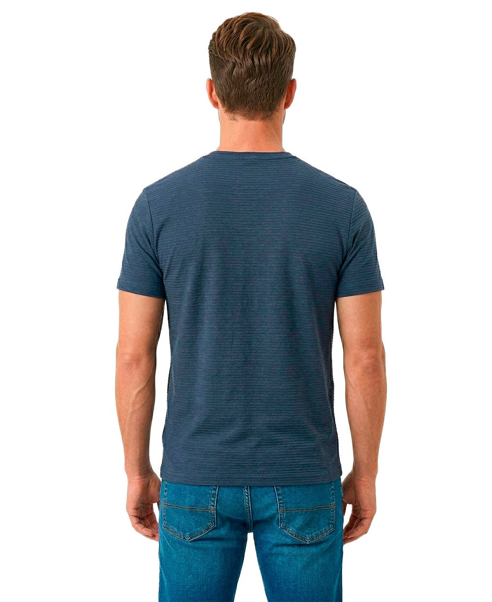 Camiseta Azul Marinho Masculina Regular Bristol - Reserva