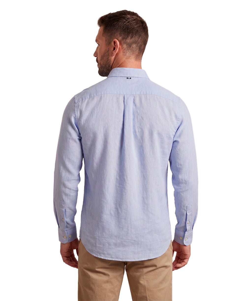 Camisa Manga Longa Azul Claro Masculino Regular Fit - Reserva