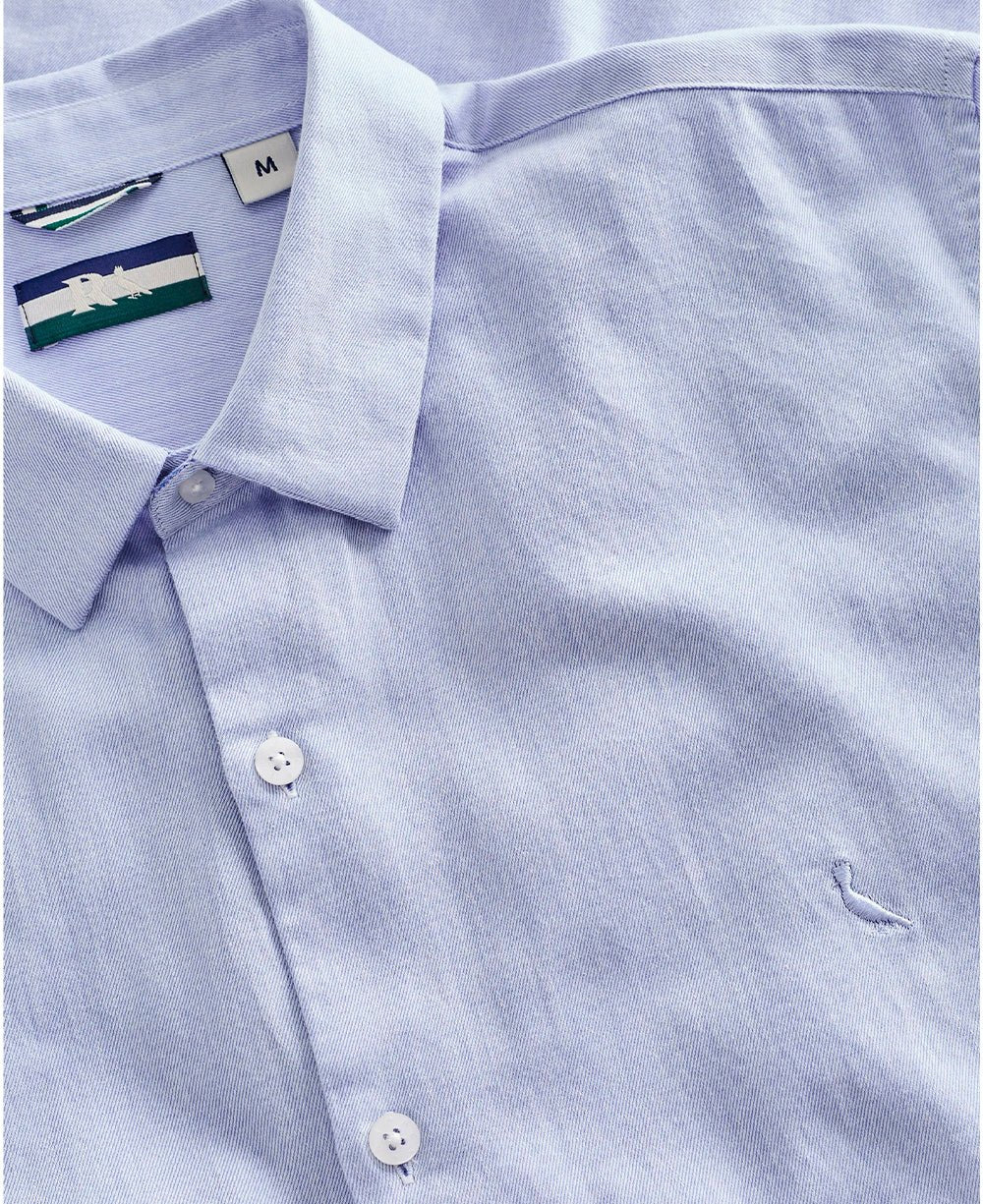 Camisa Manga Longa Azul Claro Masculino Regular Fit - Reserva