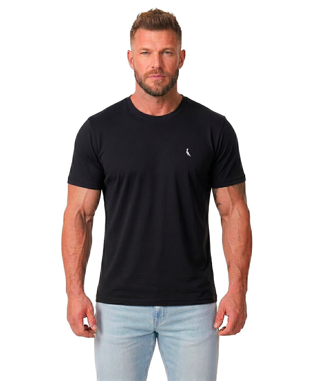 Camiseta Preta Masculina Regular Basic - Reserva