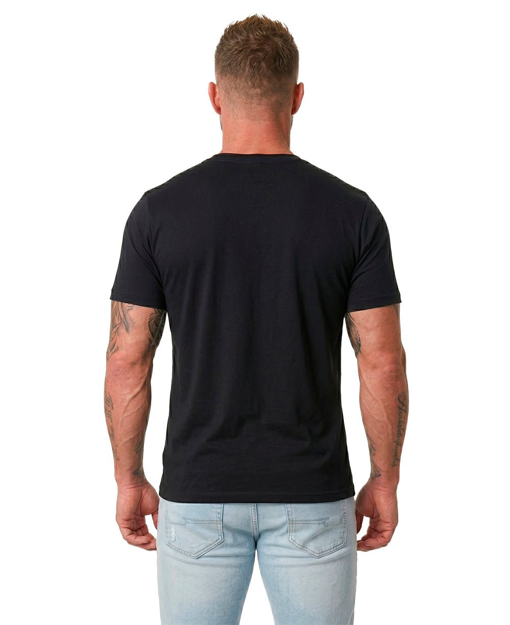 Camiseta Preta Masculina Regular Basic - Reserva