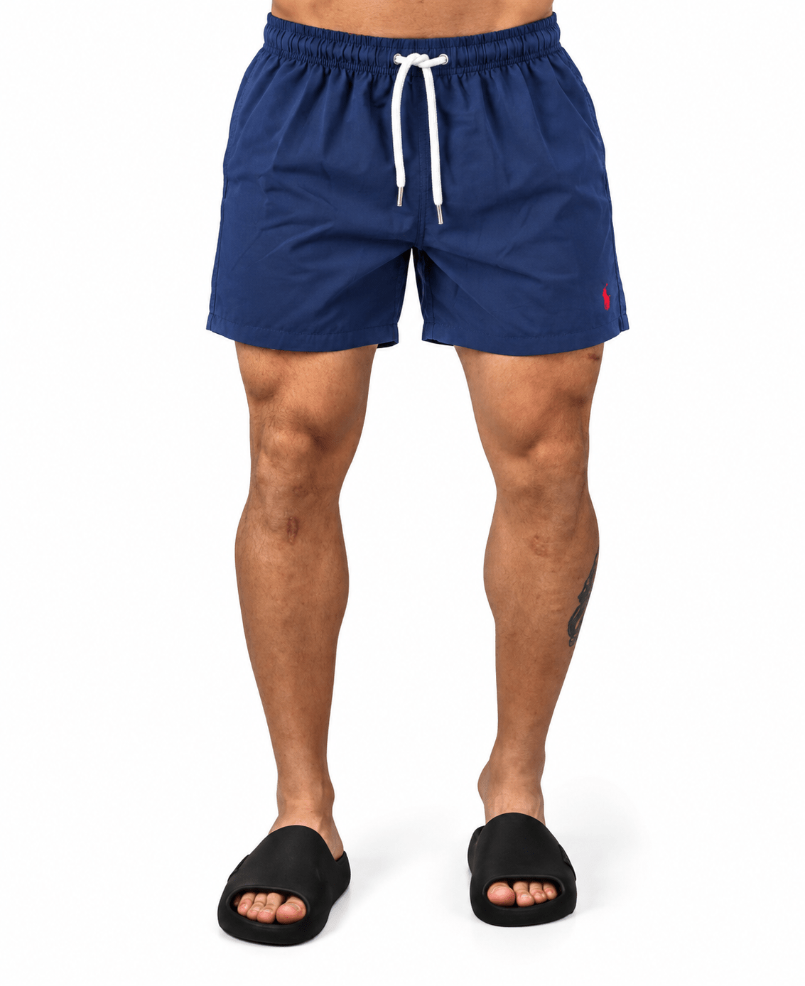 Shorts Praia Azul Marinho Masculino Liso - POLO