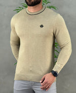 Suéter Marrom Masculino Regular JJ Beige - John John