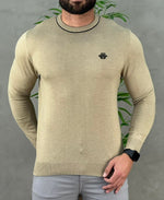 Suéter Marrom Masculino Regular JJ Beige - John John