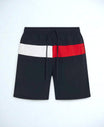 Bermuda Banho Média Bandeira Azul Marinho - Tommy Hilfiger