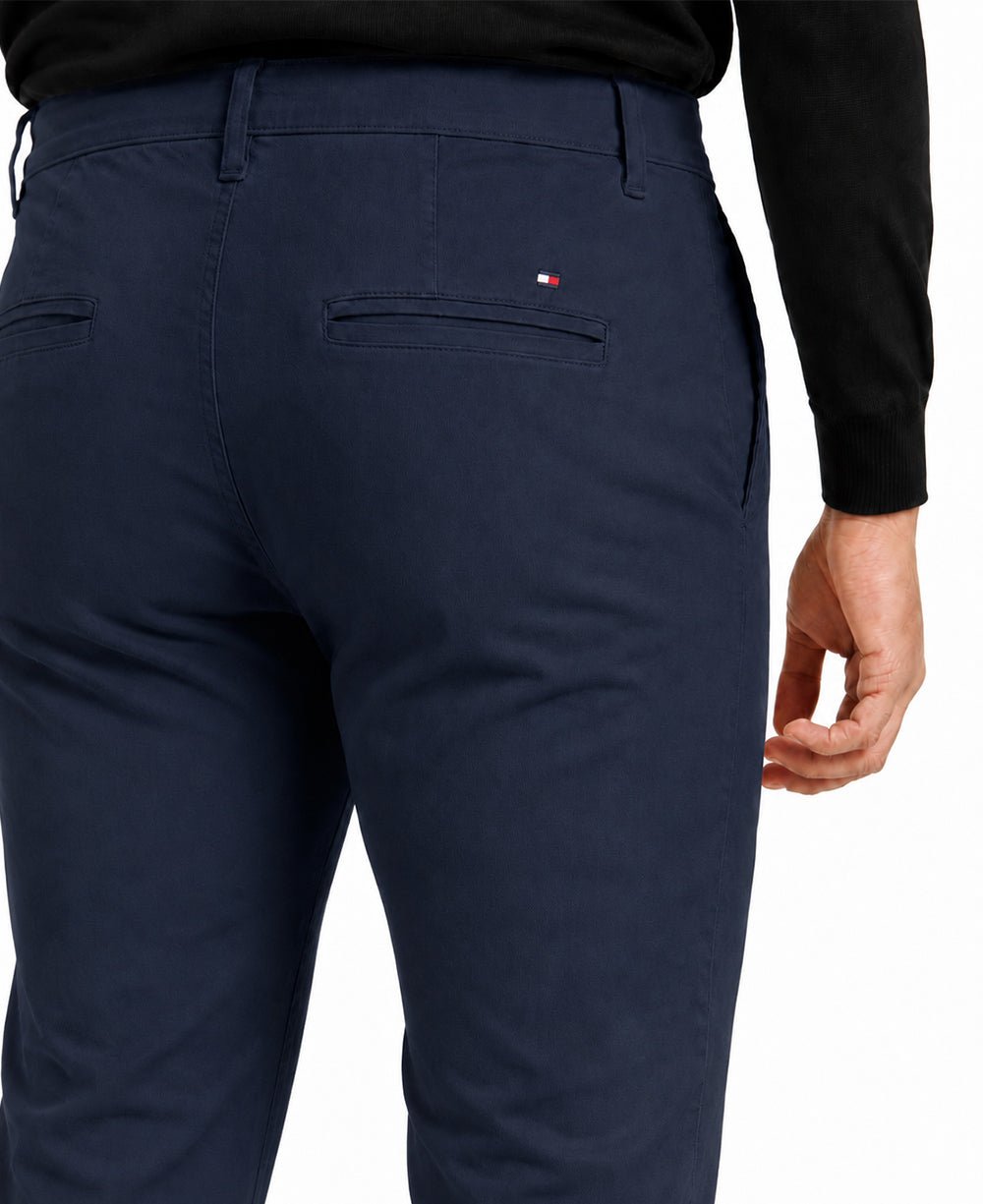 Calça Alfaiataria Azul Marinho Masculina Slim - Tommy Hilfiger