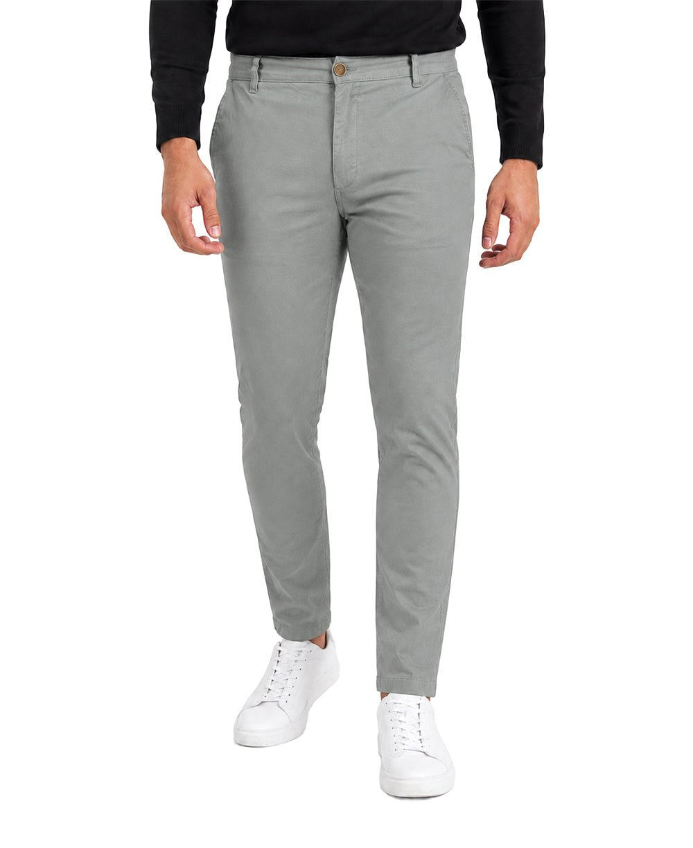 Calça Alfaiataria Cinza Chumbo Masculina Slim - Tommy Hilfiger