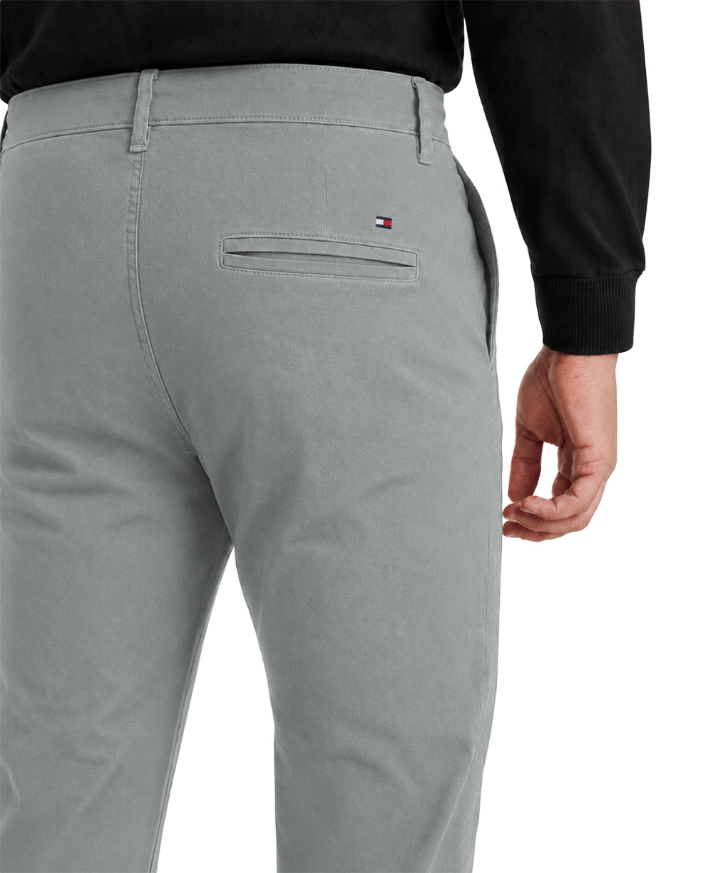 Calça Alfaiataria Cinza Chumbo Masculina Slim - Tommy Hilfiger