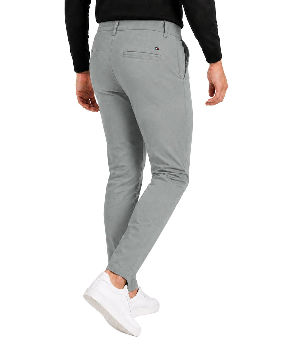 Calça Alfaiataria Cinza Chumbo Masculina Slim - Tommy Hilfiger