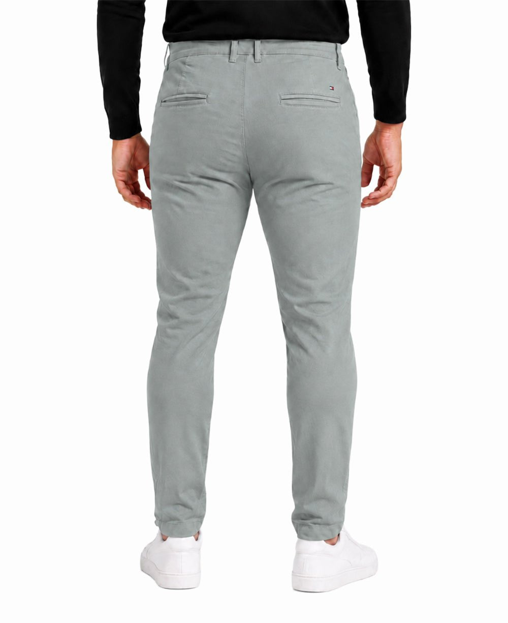 Calça Alfaiataria Cinza Chumbo Masculina Slim - Tommy Hilfiger
