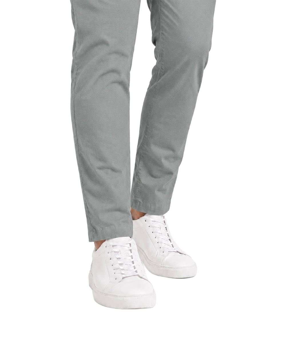 Calça Alfaiataria Cinza Chumbo Masculina Slim - Tommy Hilfiger