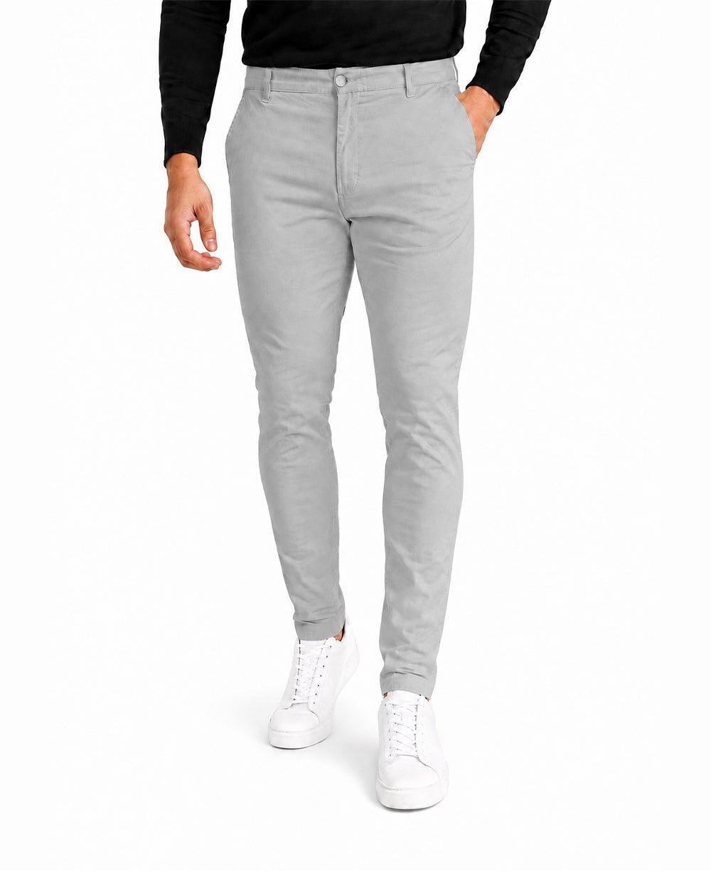 Calça Alfaiataria Cinza Masculina Slim - Tommy Hilfiger