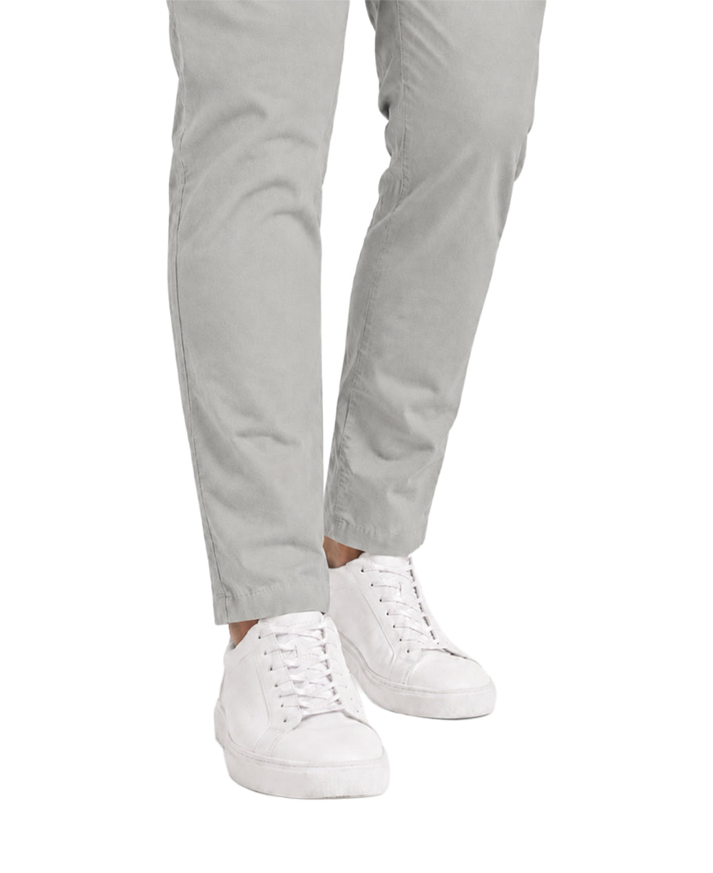 Calça Alfaiataria Cinza Masculina Slim - Tommy Hilfiger