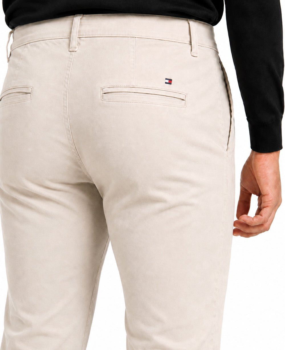 Calça Alfaiataria Bege Masculina Slim - Tommy Hilfiger