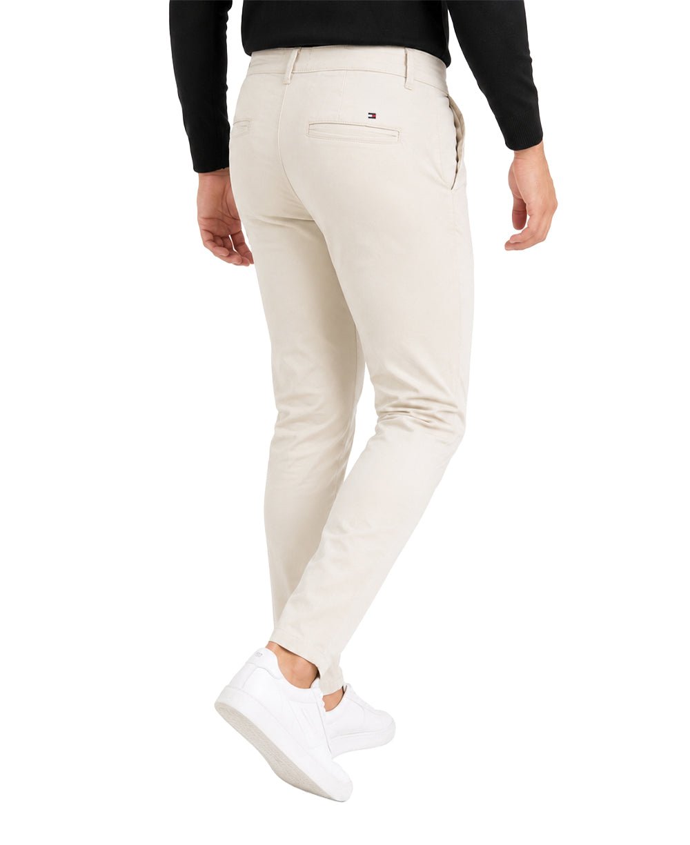 Calça Alfaiataria Bege Masculina Slim - Tommy Hilfiger
