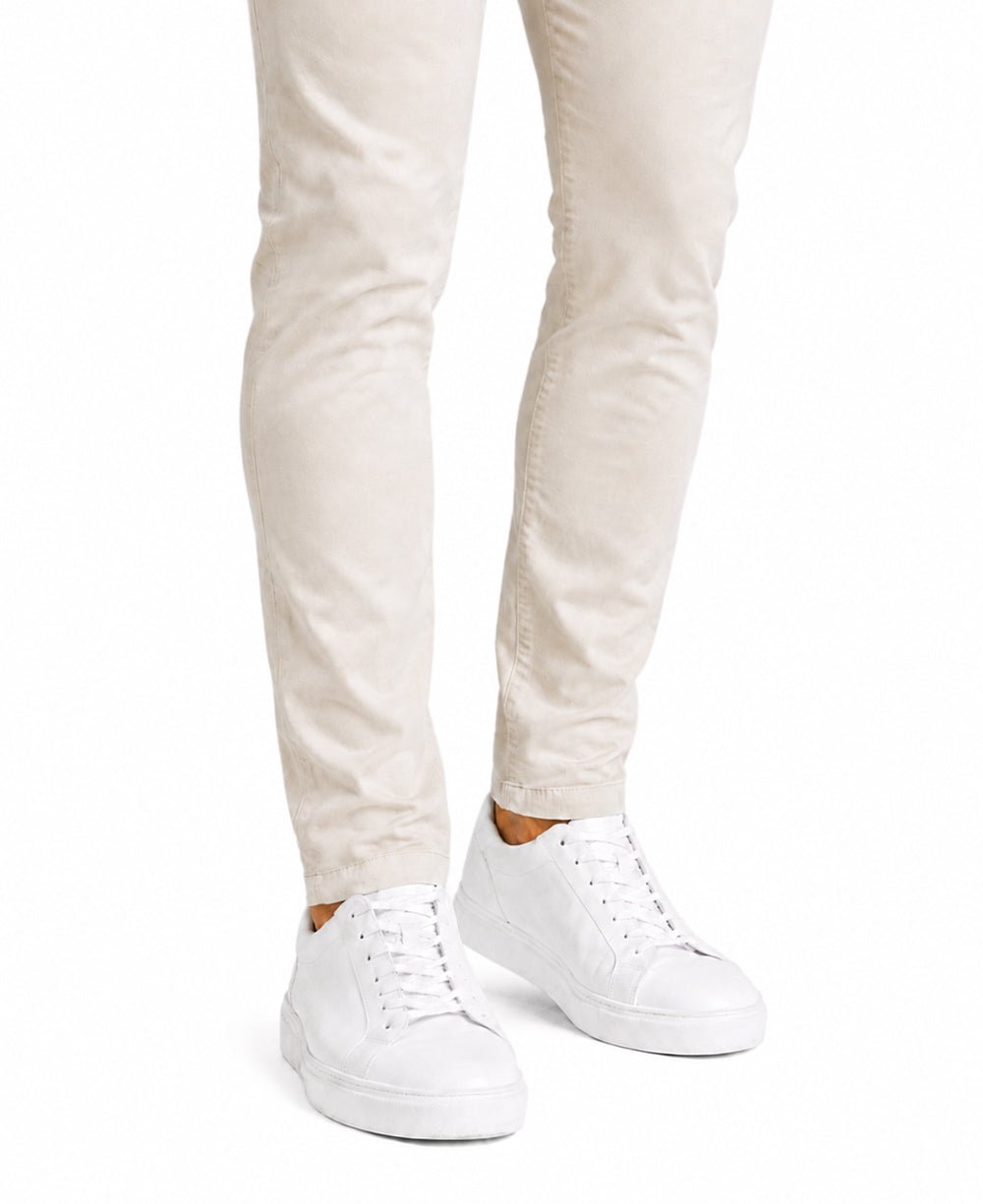 Calça Alfaiataria Bege Masculina Slim - Tommy Hilfiger